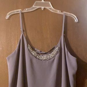 Maurices Studio Y chiffon cami XXL